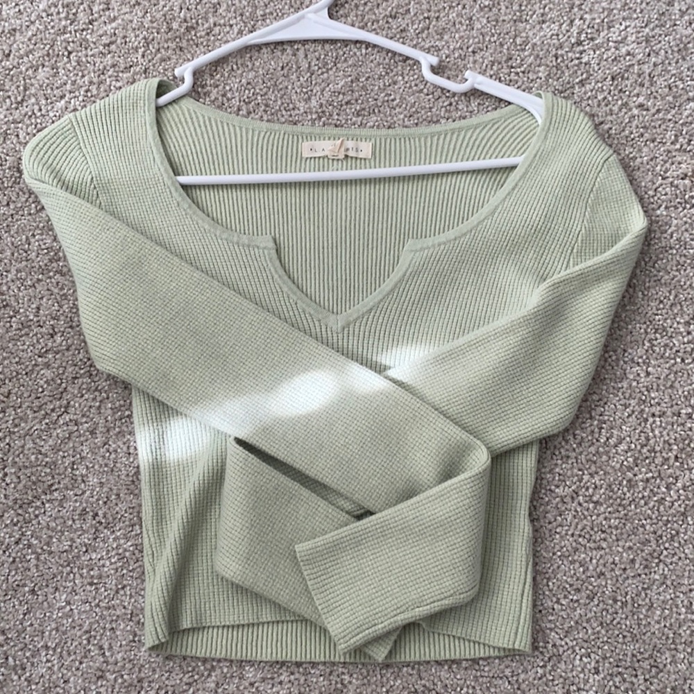 La Hearts ribbed long sleeve
